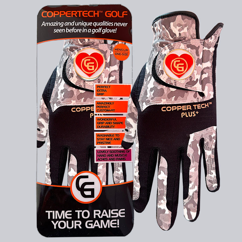 'LOVE TO GLOVE YOU' SPECIAL COPPERTECH PLUS ELITE GRIP CAMOUFLAGE GLOVE