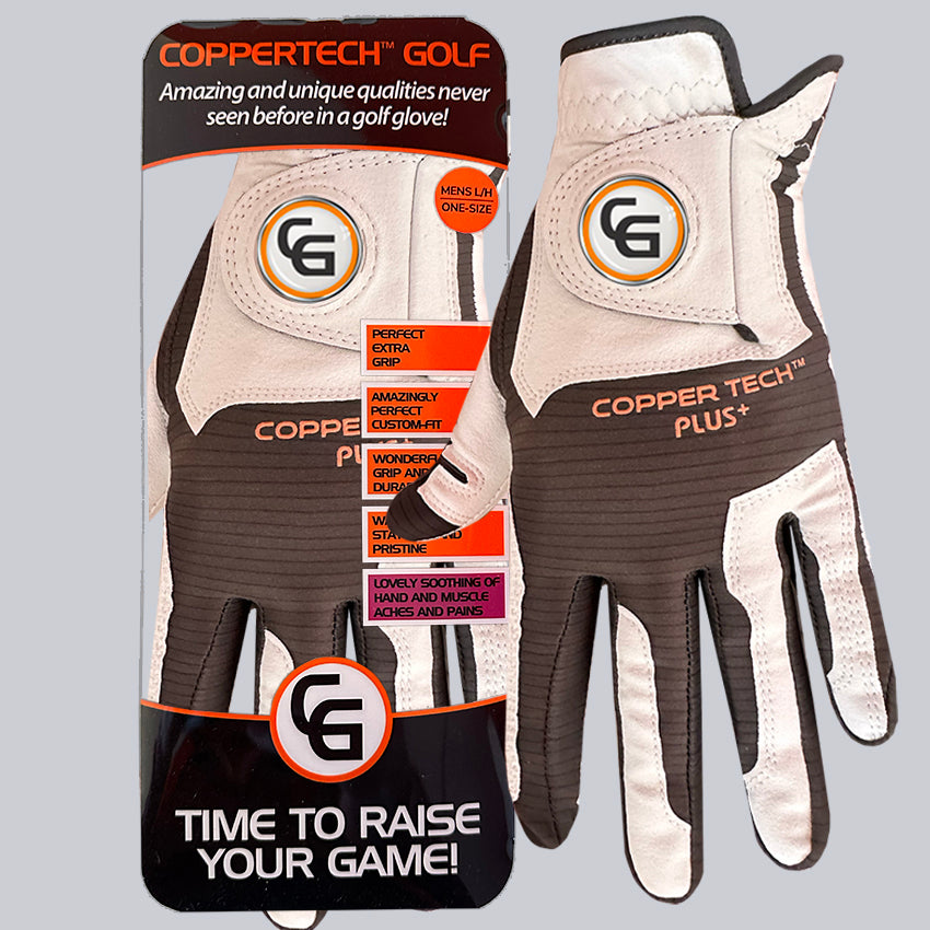COPPERTECH PLUS ELITE GRIP WHITE/GREY GLOVE
