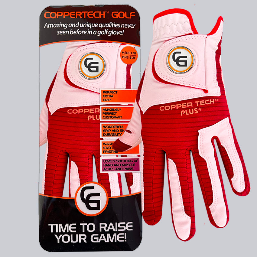 COPPERTECH PLUS ELITE GRIP WHITE/RED GLOVE