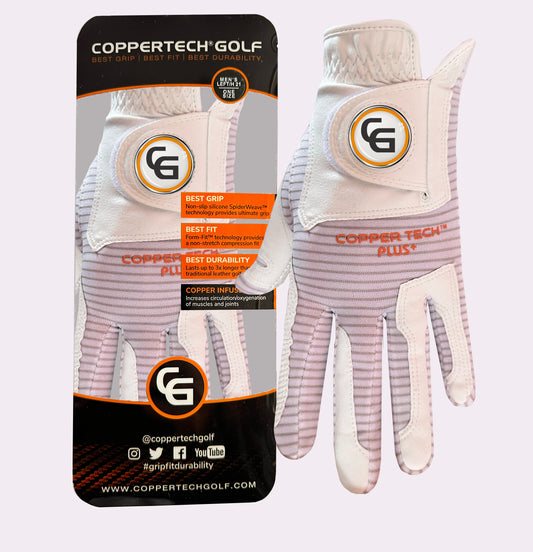 WHITE/WHITE COPPERTECH PLUS GLOVE